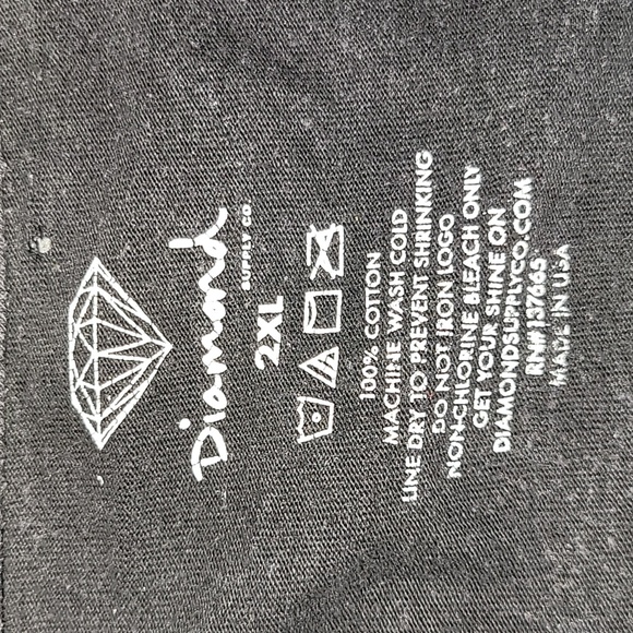 Diamond Supply Co. Made in USA. Free Range. Coachella. Men's size 2XL - Picture 2 of 15